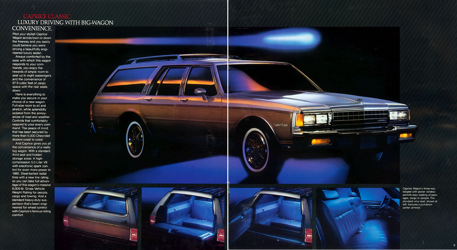 1985 Chevrolet Wagons Brochure Page 7